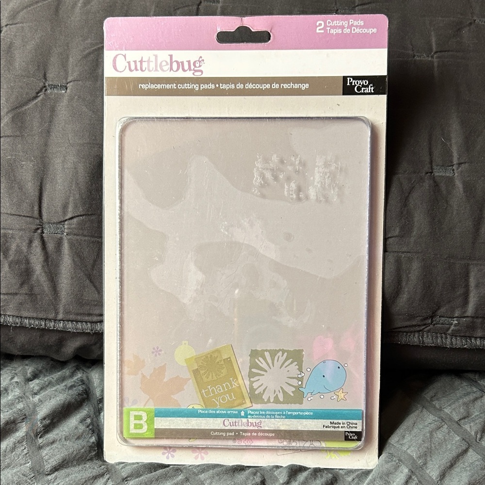 New Cuttlebug Replacement Cutting Pads 2 pads plate B Provo Craft